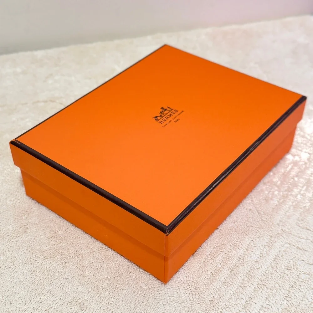 Hermès Paris Red Leather Ulysse Agenda Notebook Cover PM Refillable Planner Box